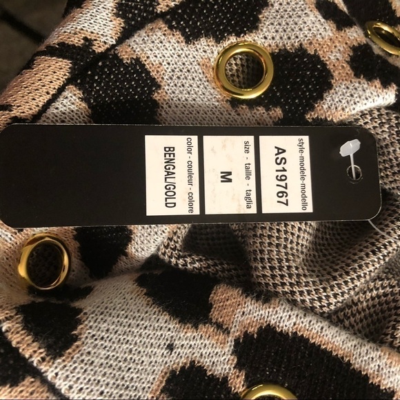 🆕 Belldini Bengal/Gold Sweater Size M - Picture 7 of 10